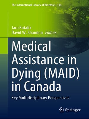 cover image of Medical Assistance in Dying (MAID) in Canada